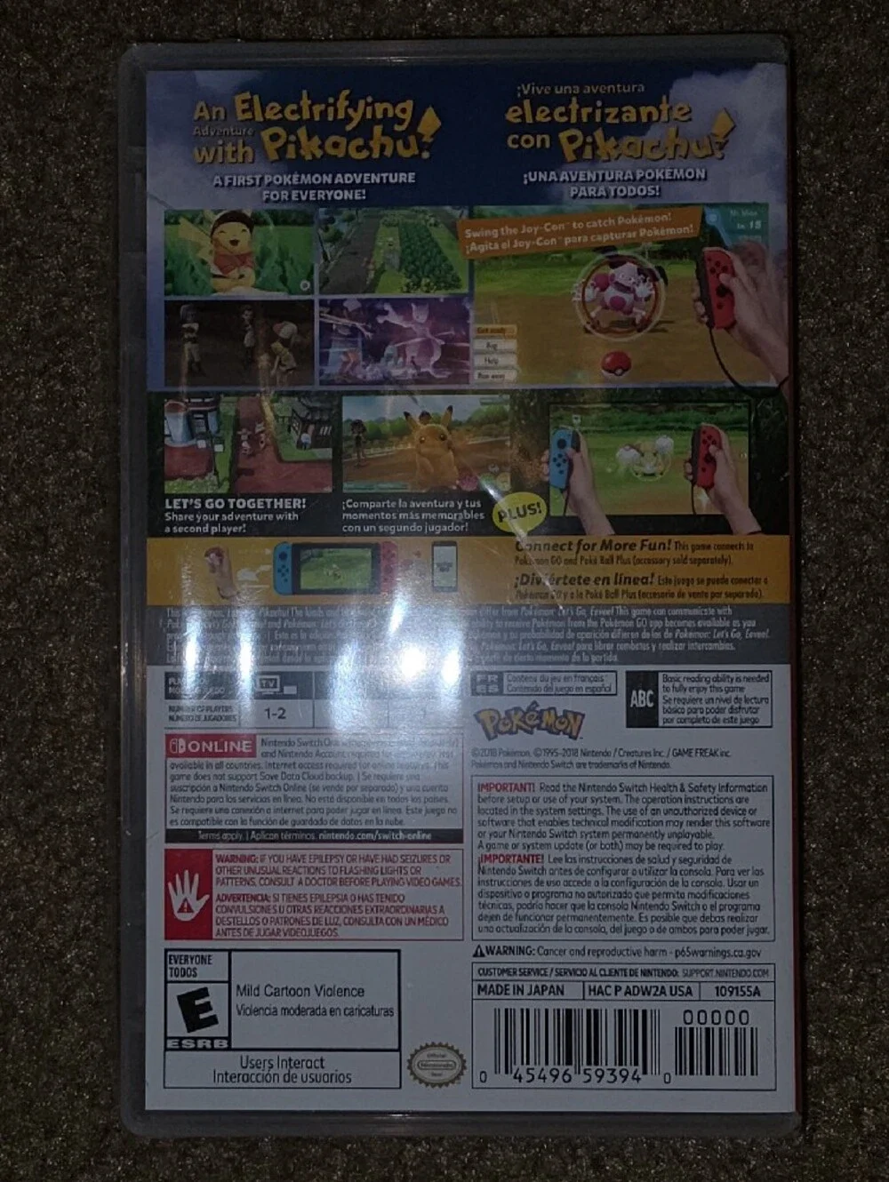 Nintendo Pokémon: Let’s Go, Pikachu! - Yellow